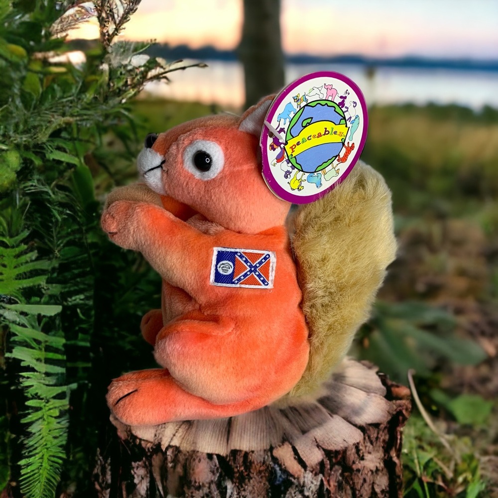 Peaceable Planet Plush Toy Georgia Squirrel 🐿️Collectible Limited Edition #1661